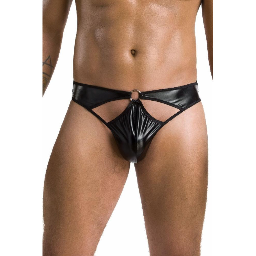 Passion 033 THONG PAUL black S/M - (SO7571) - зображення 1