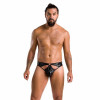 Passion 033 THONG PAUL black S/M - (SO7571) - зображення 3