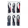 Slash VIP Leather Flogger Black & Red (SL280139) - зображення 2