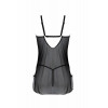 Passion Пеньюар  DROSERA BODY black S/M - ECO (SX0474) - зображення 4