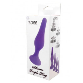   BOSS Silicone Plug Purple - Medium (BS6400089)