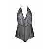 Passion Боді  LEAFA BODY black S/M - ECO - зображення 3