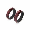 Liebe Seele Wine Red Thigh Cuffs S Size (SO9454) - зображення 5