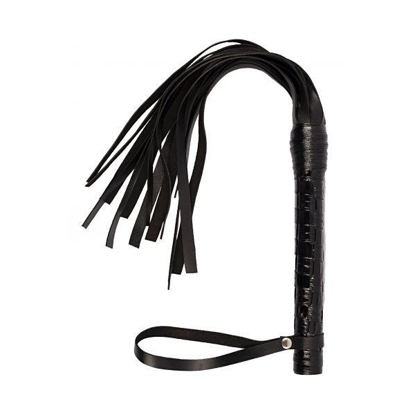 Slash VIP Leather Flogger Black (SL280133) - зображення 1