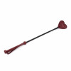 Liebe Seele Wine Red Riding Crop with Heart-Shape Tip (SO9458) - зображення 1