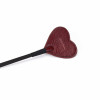 Liebe Seele Wine Red Riding Crop with Heart-Shape Tip (SO9458) - зображення 3