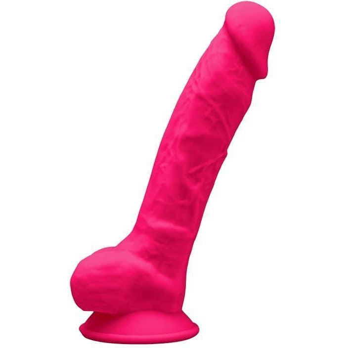 Silexd Johnny Pink Premium Silicone Dildo Model 1 розовый 18,5 см (SO3150) - зображення 1