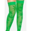 Leg Avenue Панчохи  420 Net thigh highs Green (SO9160) - зображення 4