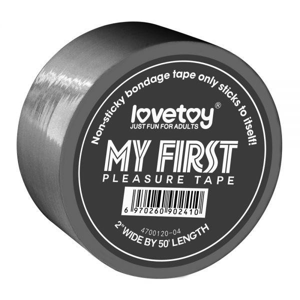 LoveToy Сіра стрічка для бондажу  MY FIRST (IODU-310388) - зображення 1
