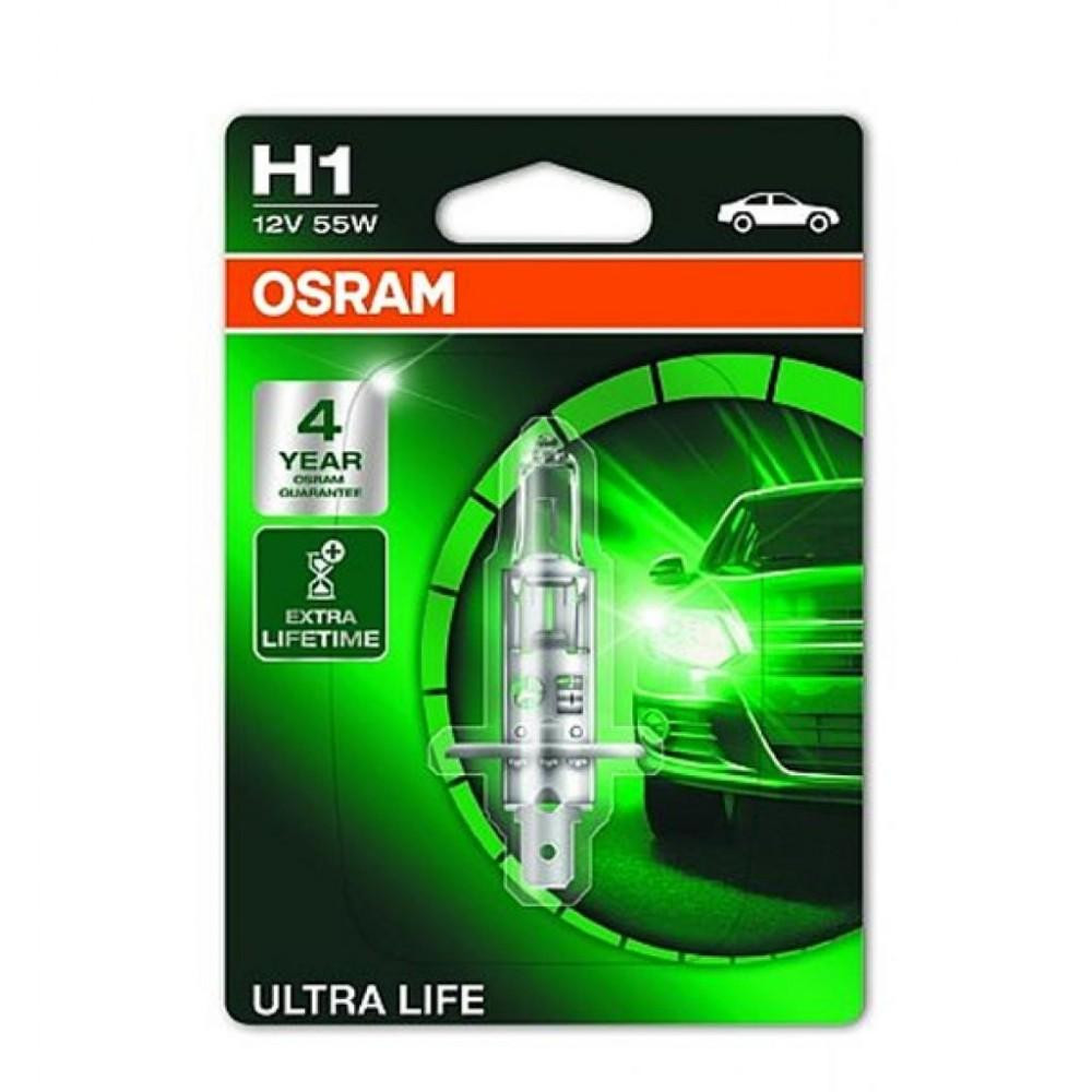 Osram H1 Ultra Life 12V 55W (64150ULT01B) - зображення 1