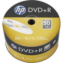 HP DVD+R 4.7 GB 16X 50pcs (69305/DRE00070-3)