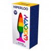 Wooomy Hiperloo Silicone Rainbow Plug M (SO7435) - зображення 3