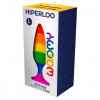 Wooomy Hiperloo Silicone Rainbow Plug L (SO7434) - зображення 3