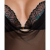 Passion DELIENA CHEMISE black XXL/XXXL - (SO8420) - зображення 3