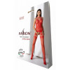 Passion Бодістокінг з безліччю бретелів  BS095 One Size red - зображення 5