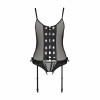 Passion NESSY CORSET black XXL/XXXL - (SO8456) - зображення 3