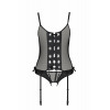 Passion NESSY CORSET black XXL/XXXL - (SO8456) - зображення 9