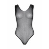 Leg Avenue Rhinestone fishnet bodysuit OS Black (SO7897) - зображення 5