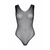 Leg Avenue Rhinestone fishnet bodysuit OS Black (SO7897) - зображення 9