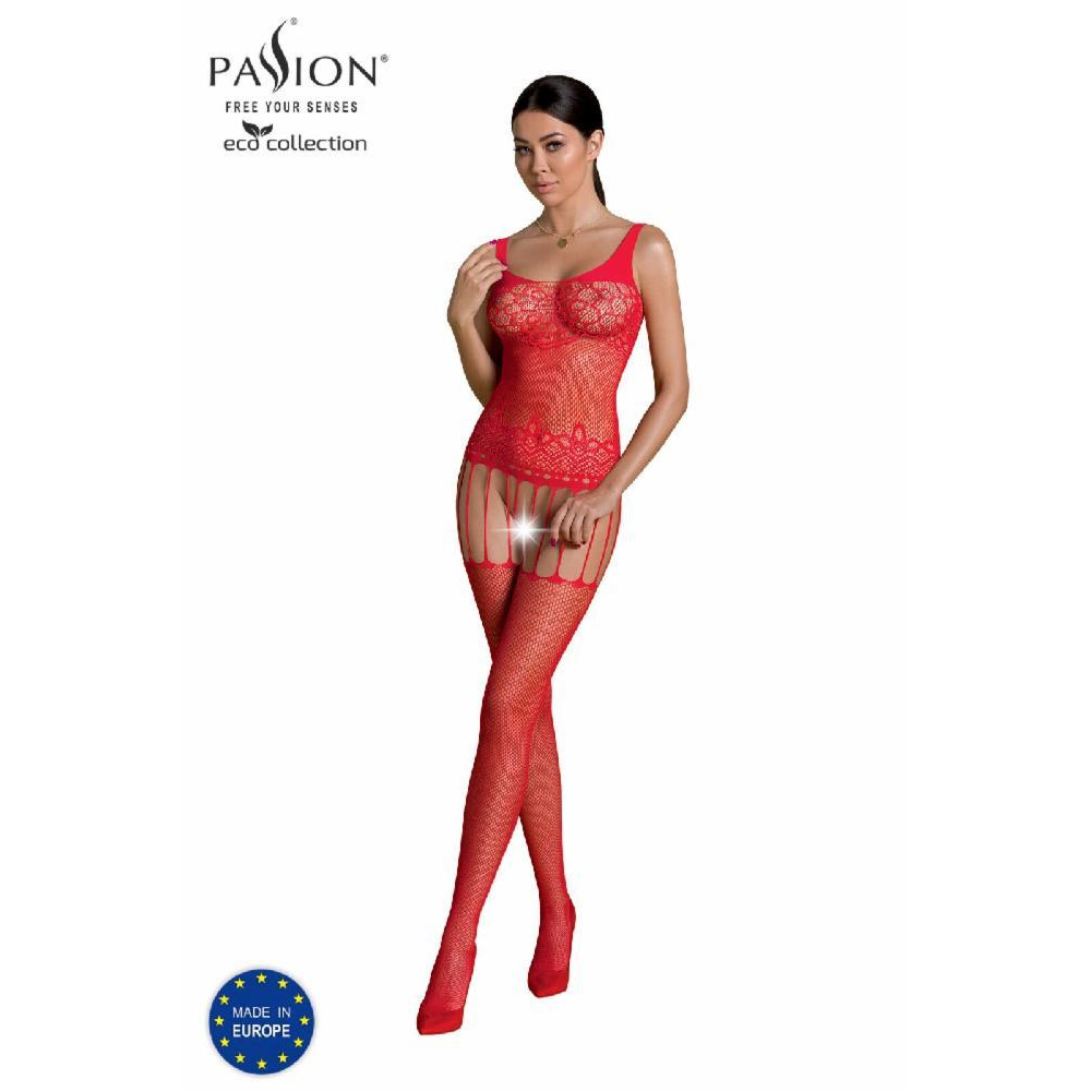 Passion Бодістокінг  ECO BS001 red (SO7066) - зображення 1