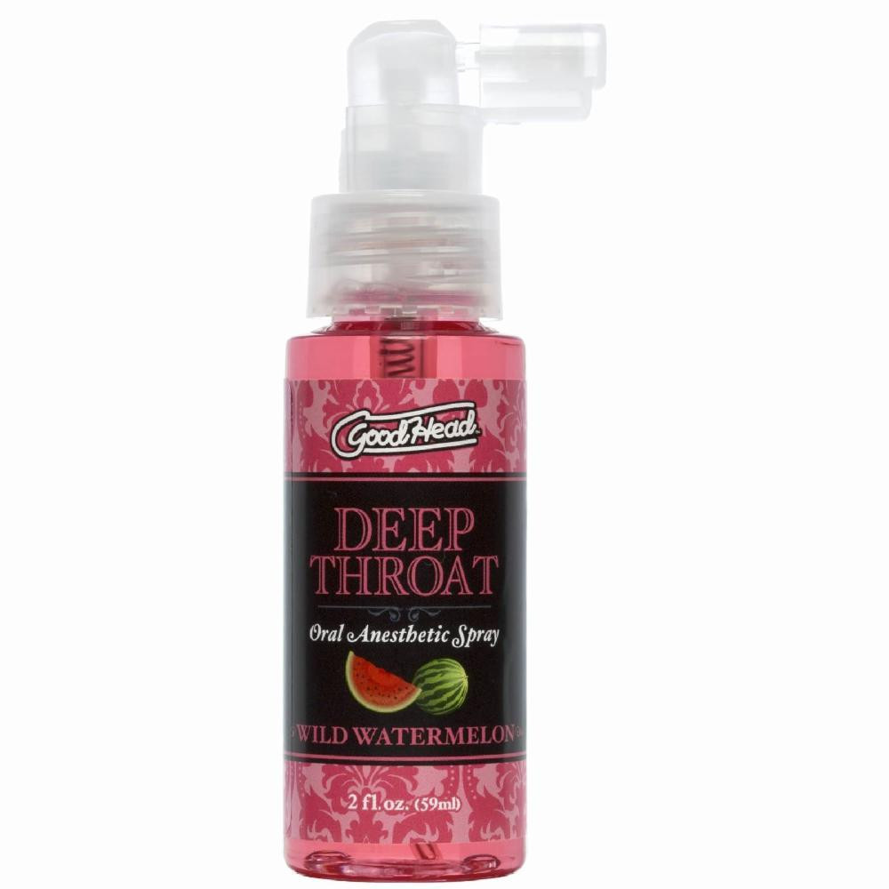 Doc Johnson GoodHead Deep Throat Spray Watermelon - арбуз, 59 мл (SO3491) - зображення 1