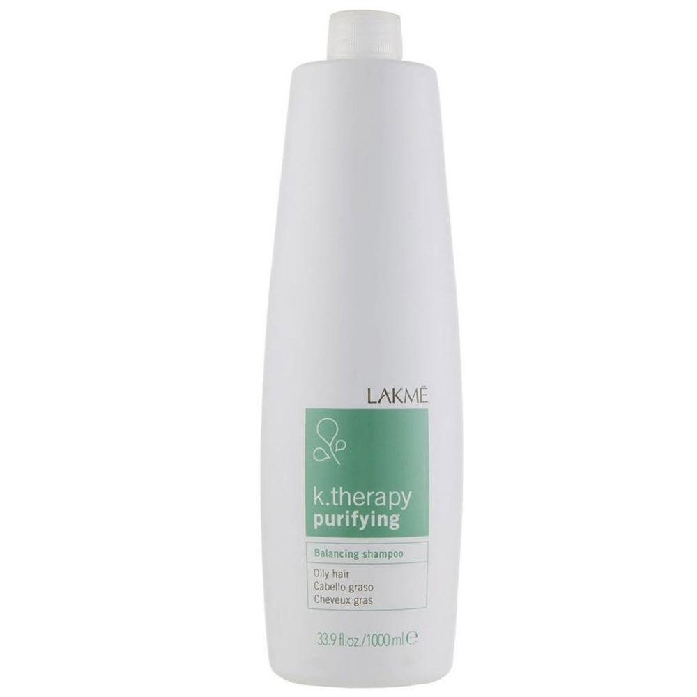 LAKME Балансуючий шампунь  для жирного волосся K.Therapy Purifying Balancing Shampoo 1 л (8429421432139) - зображення 1