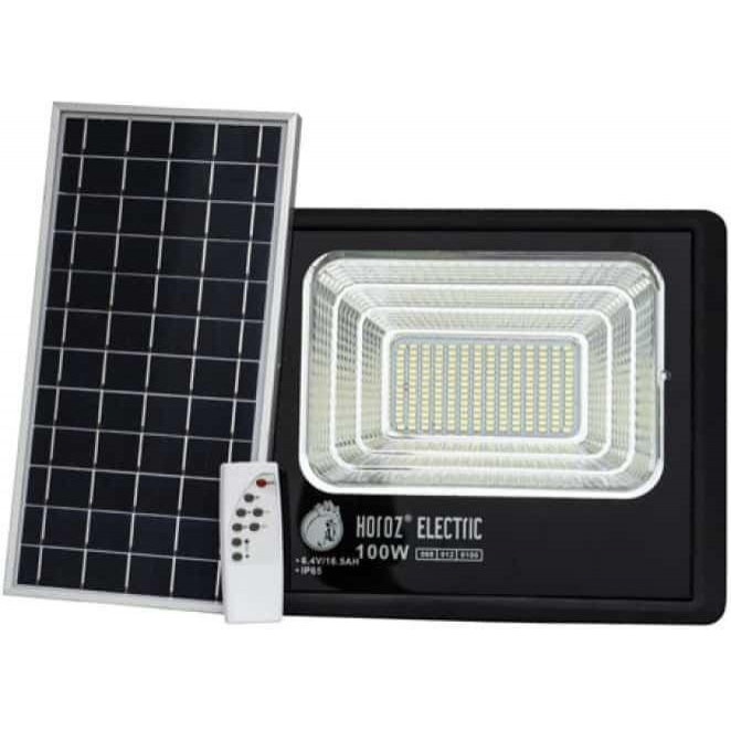 Horoz Electric Прожектор на Сонячних Батареях  TIGER LED, 100W, 1950Lm, 6400K (068-012-0100-010) - зображення 1