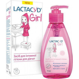 Lactacyd Засіб для інтимной гігієни  Для дівчат з дозатором 200 мл (5391520948084)