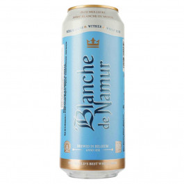 Blanche De Namur Пиво світле нефільтроване , 4.5%, 0.5 л (593929) (5411633140059)