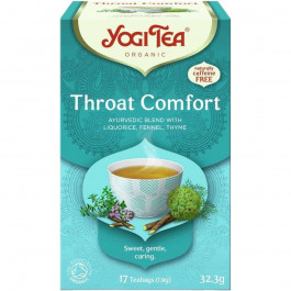   Yogi Tea Чай трав'яний  Throat Comfort органічний 32.3 г (17 шт. х 1.9 г) (4012824401426)