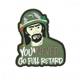   GFC Tactical Нашивка 3D GFC - You Never Go Full Retard (GFT-30-032073)