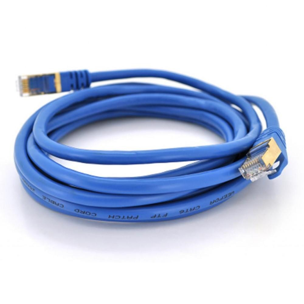 Ritar FTP Cat.6 1m Blue (PCR-SFP/1BE) - зображення 1