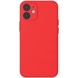   Baseus Liquid Silica Gel iPhone 12 Mini Red (WIAPIPH54N-YT09)