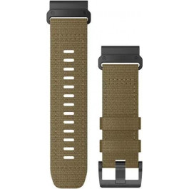   Garmin Ремінець  Fenix 7 26mm QuickFit Tactical Cayote Tan Nylon (010-13010-11)