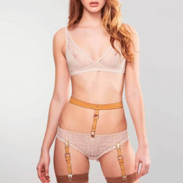 Ester Bijoux Підтяжки  Indiscrets MAZE - Suspender Belt for Underwear and Stockings Braun O\S (BJ0251)