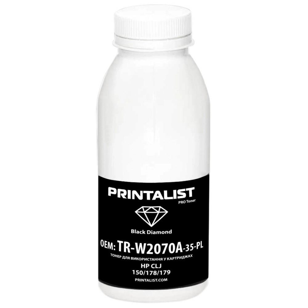Printalist Тонер HP CLJ 150/178/ 179, 30г Black (TR-W2070A-35-PL) - зображення 1