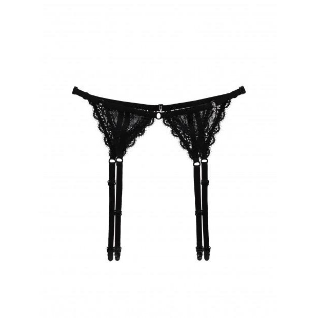  Пояс для гартерів та чулок  Nicole One Size Black (Panties-112) - зображення 1