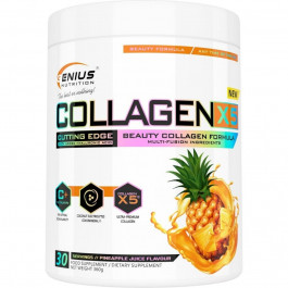   Genius Nutrition Collagen-X5 powder Pineapple 360 г