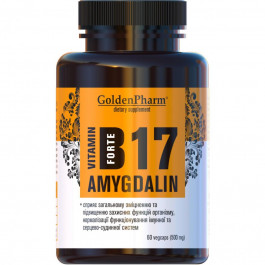   Golden Pharm Вітамін В17 Amygdalin Forte  500 мг 60 капсул