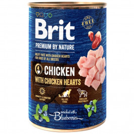 Brit Premium Chicken with Chicken Hearts 800 г (100407/8546)