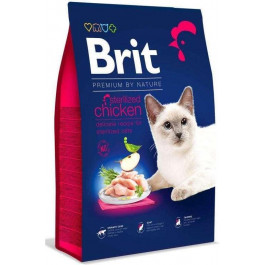 Brit Premium Cat Sterilized Chicken 8 кг (171870)