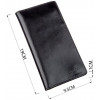 SHVIGEL Бумажник мужской вертикальный из кожи алькор  16195 Черный - зображення 10