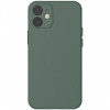 Baseus Jelly Liquid Silica Gel iPhone 12 Dark green (WIAPIPH61N-YT6A) - зображення 1