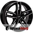 ZW 2 788 black polished (R15 W6.5 PCD4x114.3 ET38 DIA67.1) - зображення 1