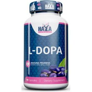 Haya Labs L-DOPA Mucuna Pruriens Extract Мукуна пекуча 90 капсул - зображення 1