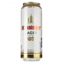   Henninger Пиво  Lager світле фільтроване 0,5 л 4,8% (4053400282497)