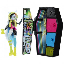 Mattel Monster High Неонові та бомбезні Жахо-секрети Френкі (HNF79)
