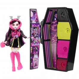 Mattel Monster High Неонові та бомбезні Жахо-секрети Дракулори (HNF78)