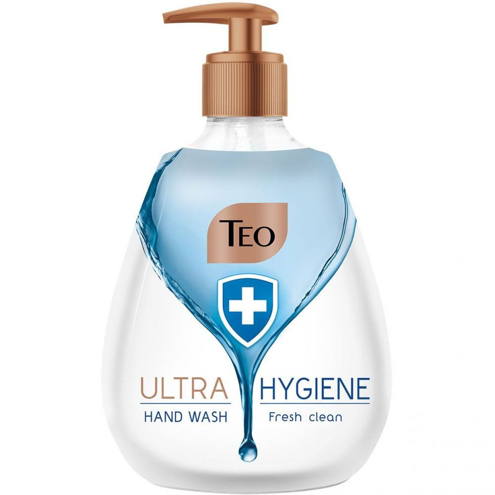 Teo Мыло жидкое  Tete-a-tete Ultra Hygiene Aquamarine дозатор 400мл (3800024045417) - зображення 1