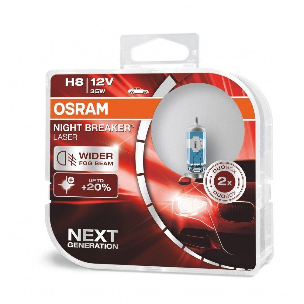 Osram H8 Night Breaker Laser 12V 35W (64212NL-HCB) - зображення 1